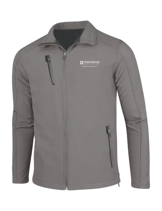 Medium Grey Welded Softshell Jacket w/Innovation Care Partners Logo