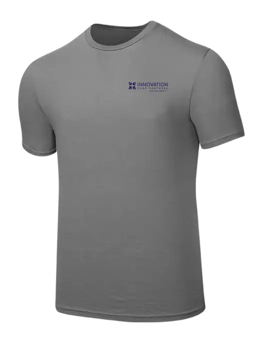 Seriously Soft Medium Grey T-Shirt w/Innovation Care Partners Logo