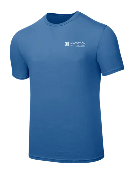Seriously Soft Light Navy T-Shirt w/Innovation Care Partners Logo