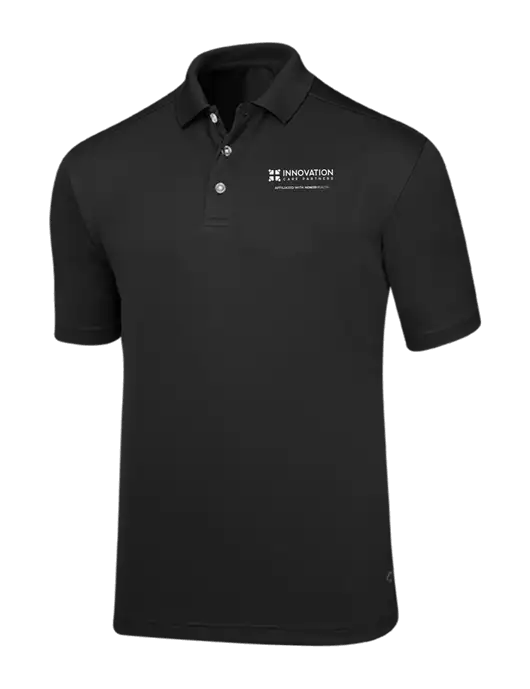 Callaway Core Black Performance Polo w/Innovation Care Partners Logo