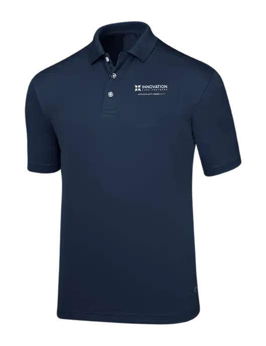 Callaway Core Navy Performance Polo w/Innovation Care Partners Logo