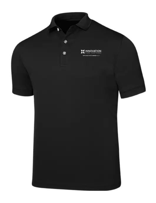 Callaway Ottoman Black Polo w/Innovation Care Partners Logo