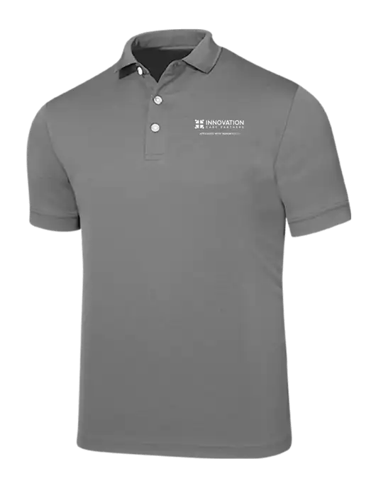 Callaway Ottoman Medium Grey Polo w/Innovation Care Partners Logo
