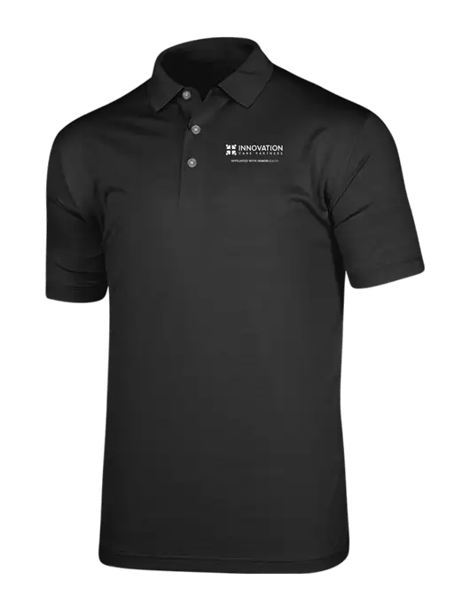 Callaway Vibrant Black Ventilated Polo w/Innovation Care Partners Logo
