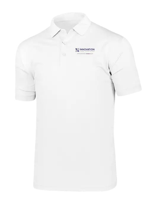 Callaway Vibrant Bright White Ventilated Polo w/Innovation Care Partners Logo