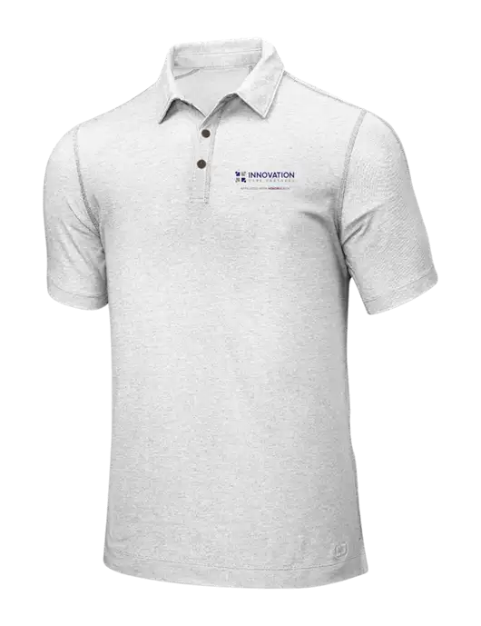 OGIO White ONYX Polo w/Innovation Care Partners Logo