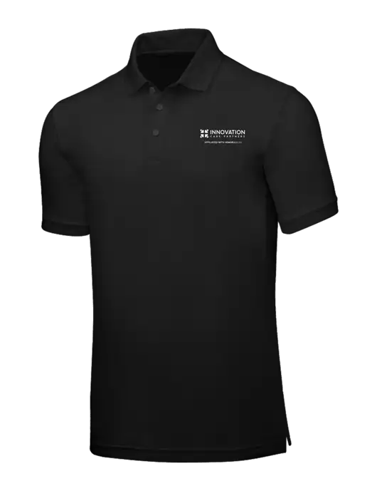 Black Core Classic Pique w/Innovation Care Partners Logo