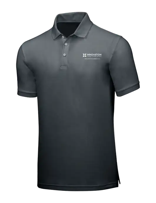 Dark Grey Core Classic Pique w/Innovation Care Partners Logo
