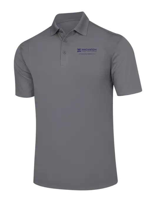 Medium Grey Micropique Sport-Wick Polo w/Innovation Care Partners Logo