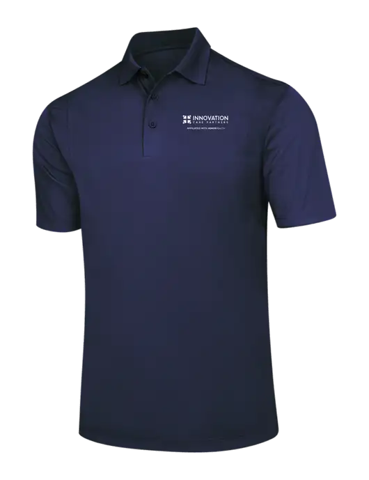 Navy Micropique Sport-Wick Polo w/Innovation Care Partners Logo