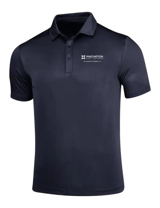 Navy Posi-UV Pro Polo w/Innovation Care Partners Logo
