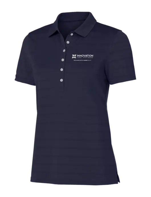 Callaway Womens Navy Ventilated Polo w/Innovation Care Partners Logo