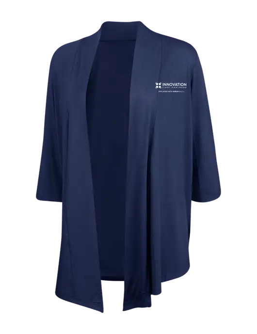 Dress Navy Blue Womens Concept Shrug w/Innovation Care Partners Logo