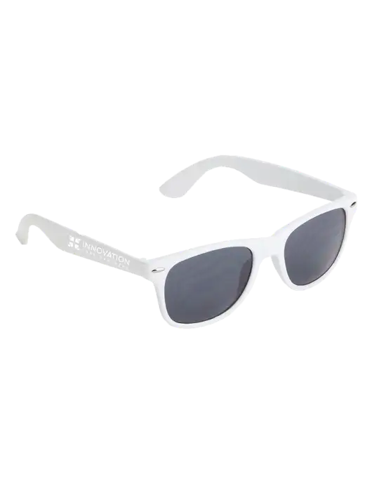Daytona White Sunglasses w/Innovation Care Partners Logo