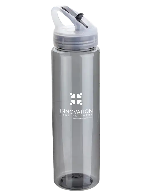 Buddy Smoke 32 oz PET Bottle with Flip Lid w/Innovation Care Partners Logo